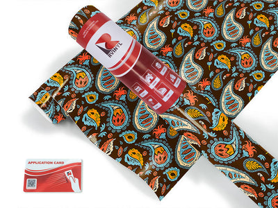 forest floor paisley Craft Vinyl Roll