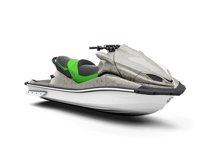 Forest Flooring Diamond Plate Jet Ski Vinyl Customized Wrap