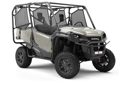 Forest Flooring Diamond Plate Utility Vehicle Vinyl Wrap
