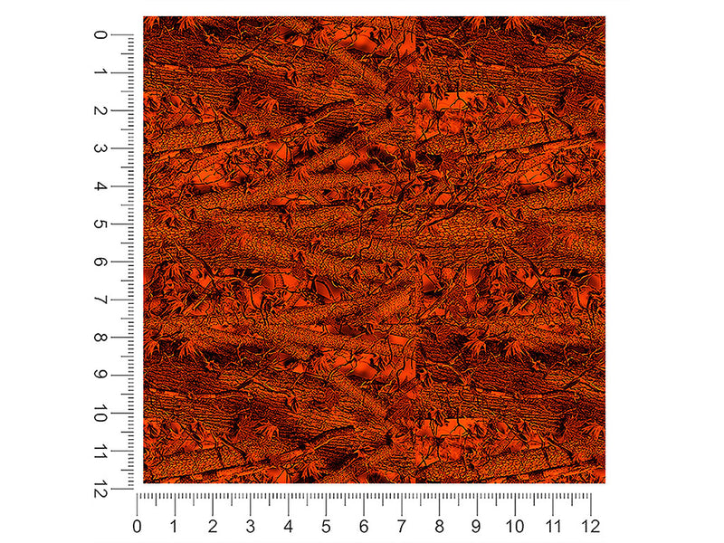 forest inferno camouflage 1ft x 1ft Craft Sheets