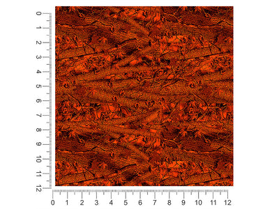 forest inferno camouflage 1ft x 1ft Craft Sheets