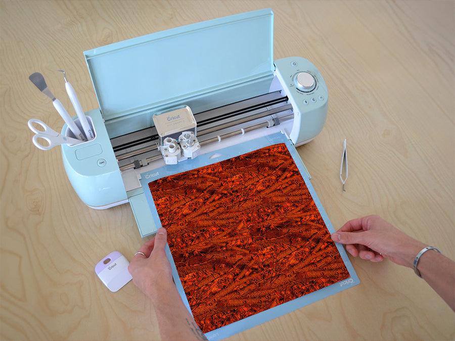 forest inferno camouflage Cricut Compatible Vinyl