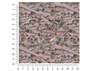 forest pink camouflage 1ft x 1ft Craft Sheets