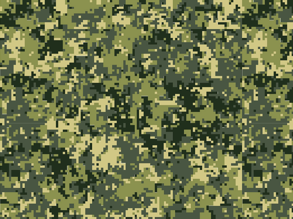Rwraps™ Forest Pixel Green Camouflage Vinyl Wrap | Camo Print Car