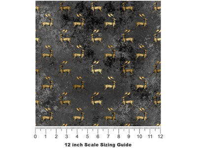 Forest Spirit Gothic Vinyl Film Pattern Size 12 inch Scale~Rwraps Forest Spirit Gothic Sizing Chart~2