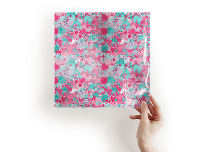 forever young paint splatter Craft Sheets
