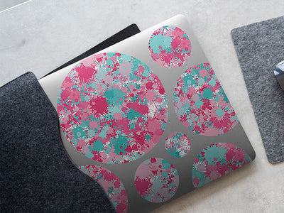forever young paint splatter DIY Laptop Stickers