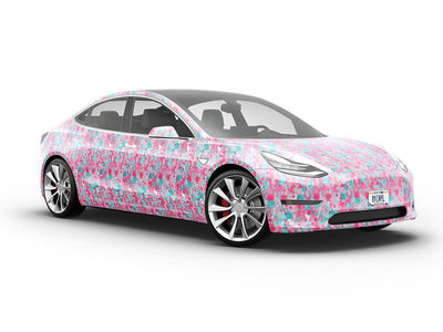 Forever Young Paint Splatter Vehicle Vinyl Wrap
