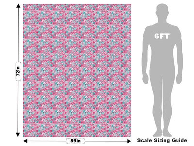 Forever Young Paint Splatter Vehicle Wrap Scale~Rwraps Series 914 Forever Young Paint Splatter Measurements~1