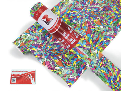 forgotten words floral Craft Vinyl Roll