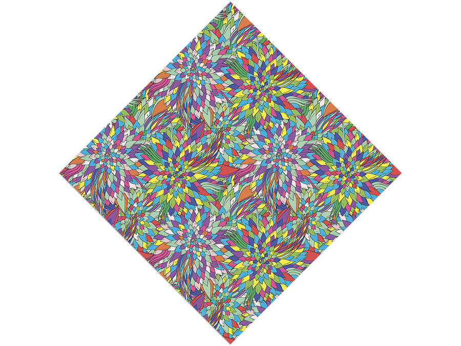 Forgotten Words Floral Vinyl Wrap Pattern
