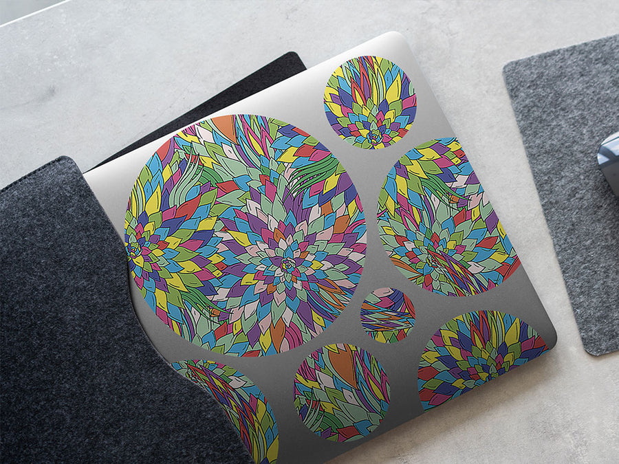forgotten words floral DIY Laptop Stickers