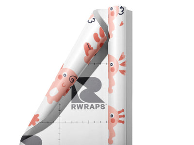 Formal Wear Marine Life Wrap Film Sheets~Rwraps Series 914 Formal Wear Marine Life Scrolled Sheet~3