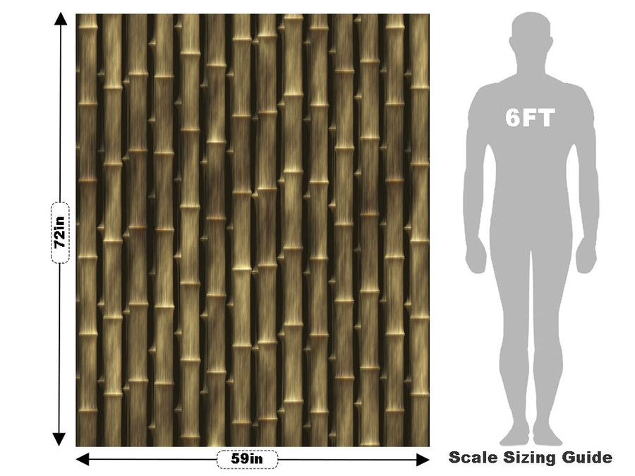 Formidable Faberi Bamboo Vehicle Wrap Scale~Rwraps Series 914 Formidable Faberi Bamboo Measurements~1