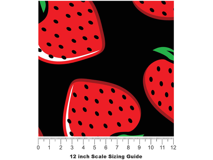 Fort Laramies Fruit Vinyl Film Pattern Size 12 inch Scale~Rwraps Fort Laramies Fruit Sizing Chart~2