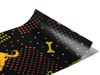 Fossil Faction Dinosaur Vinyl Wraps~Rwraps Series 914 Digitally Printed Vinyl Wrap~0