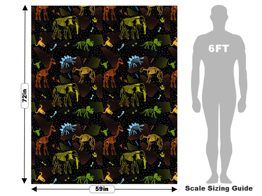Fossil Faction Dinosaur Vehicle Wrap Scale~Rwraps Series 914 Fossil Faction Dinosaur Measurements~1