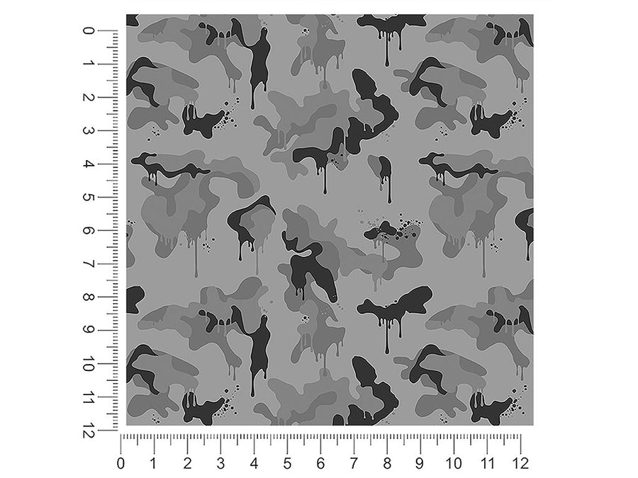 fossil graffiti camouflage 1ft x 1ft Craft Sheets