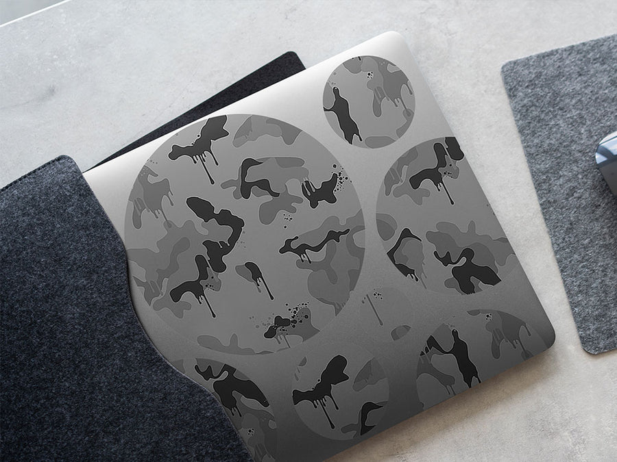 fossil graffiti camouflage DIY Laptop Stickers