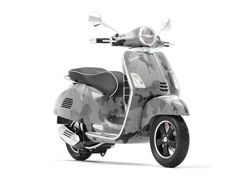 Fossil Graffiti Camouflage Vespa Scooter Wrap Film