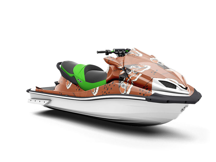 Four Eyes Bug Jet Ski Vinyl Customized Wrap