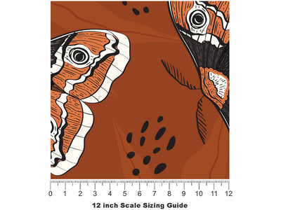Four Eyes Bug Vinyl Film Pattern Size 12 inch Scale~Rwraps Four Eyes Bug Sizing Chart~2
