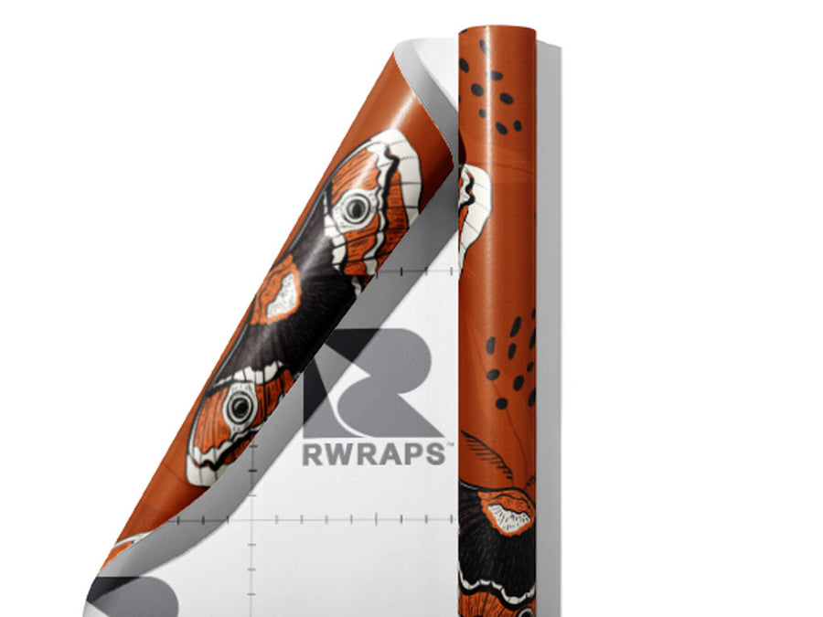 Four Eyes Bug Wrap Film Sheets~Rwraps Series 914 Four Eyes Bug Scrolled Sheet~3
