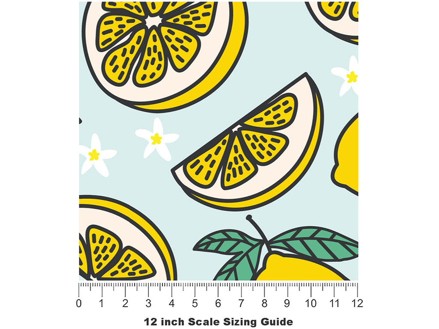 Four Seasons Fruit Vinyl Film Pattern Size 12 inch Scale~Rwraps Four Seasons Fruit Sizing Chart~2