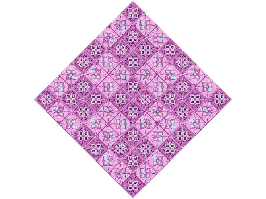 Foxglove Tile Vinyl Wrap Pattern