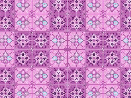 Foxglove Tile Vinyl Wrap Pattern~Rwraps Series 914 Digitally Printed Vinyl Wrap~0