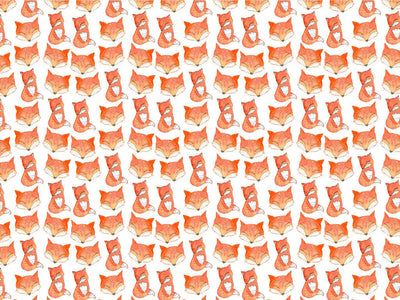 Foxy Frenzy Animal Vinyl Wrap Pattern~Rwraps Series 914 Digitally Printed Vinyl Wrap~0