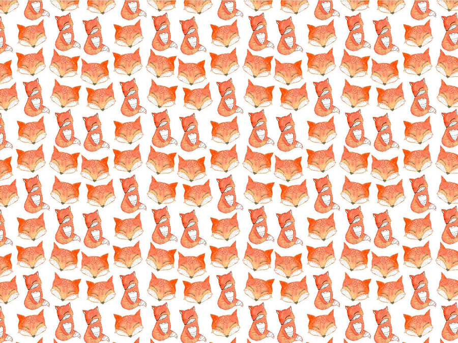 Foxy Frenzy Animal Vinyl Wrap Pattern~Rwraps Series 914 Digitally Printed Vinyl Wrap~0