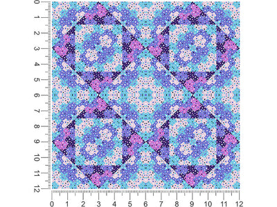 fragile glass abstract geometric 1ft x 1ft Craft Sheets