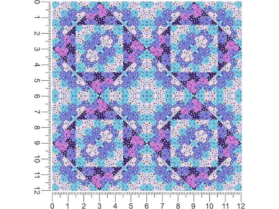 fragile glass abstract geometric 1ft x 1ft Craft Sheets