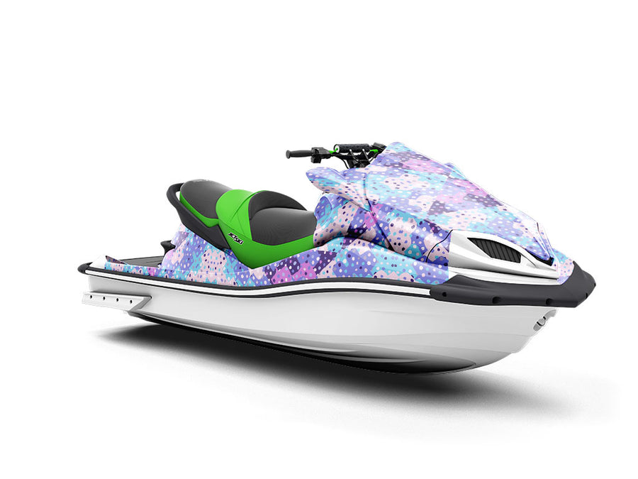 Fragile Glass Abstract Jet Ski Vinyl Customized Wrap