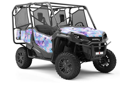 Fragile Glass Abstract Utility Vehicle Vinyl Wrap