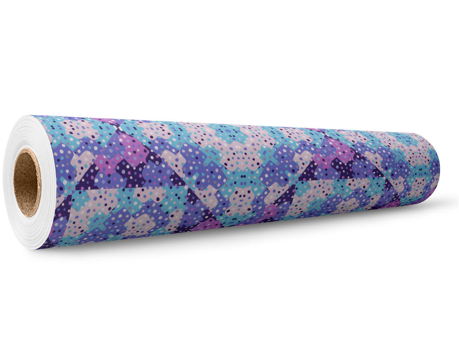 Fragile Glass Abstract Wrap Film Wholesale Roll~Rwraps Series 914 Digitally Printed Vinyl Roll~5
