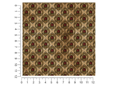 framed roses gothic 1ft x 1ft Craft Sheets
