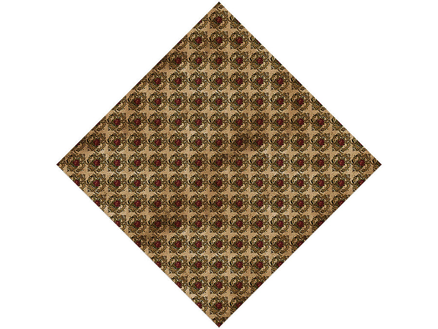 Framed Roses Gothic Vinyl Wrap Pattern