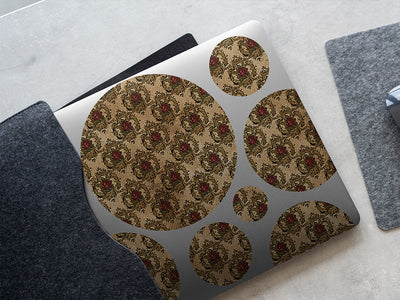 framed roses gothic DIY Laptop Stickers