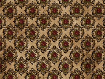 Framed Roses Gothic Vinyl Wrap Pattern~Rwraps Series 914 Digitally Printed Vinyl Wrap~0