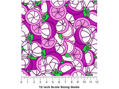 Franken-steen  Fruit Vinyl Film Pattern Size 12 inch Scale~Rwraps Franken-steen  Fruit Sizing Chart~2