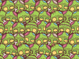 Frankenstein Dreaming Zombie Vinyl Wrap Pattern~Rwraps Series 914 Digitally Printed Vinyl Wrap~0
