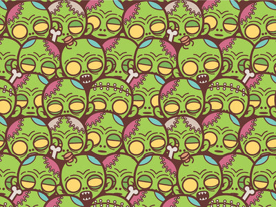 Frankenstein Dreaming Zombie Vinyl Wrap Pattern~Rwraps Series 914 Digitally Printed Vinyl Wrap~0