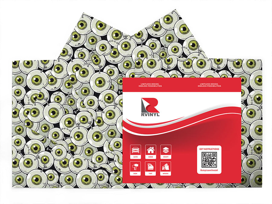 frankenstein optics horror Craft Vinyl Sheet Pack