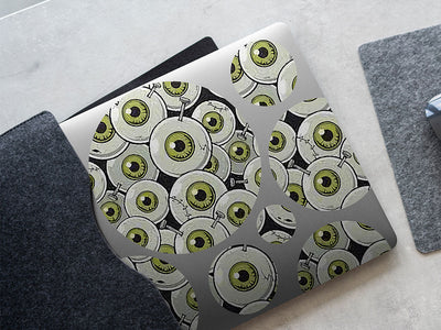 frankenstein optics horror DIY Laptop Stickers
