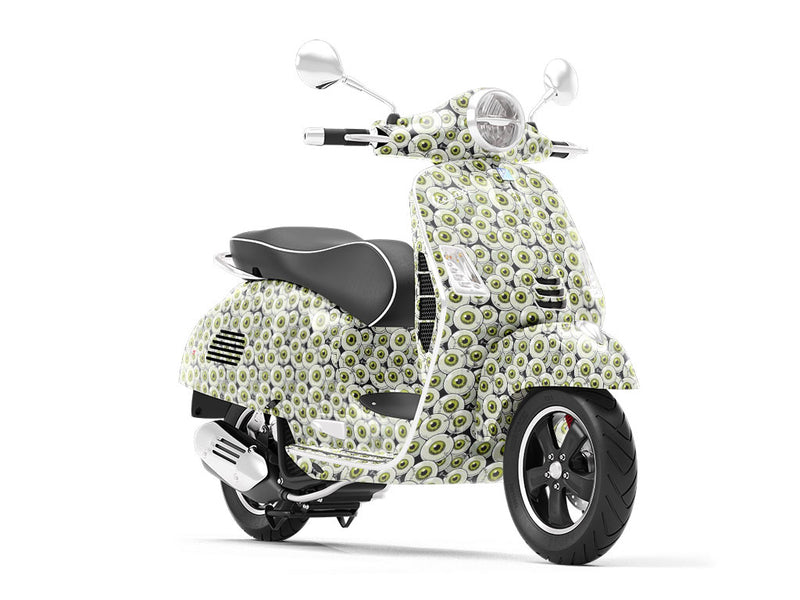 Frankenstein Optics Zombie Vespa Scooter Wrap Film