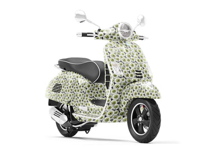 Frankenstein Optics Zombie Vespa Scooter Wrap Film
