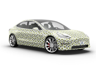 Frankenstein Optics Zombie Vehicle Vinyl Wrap