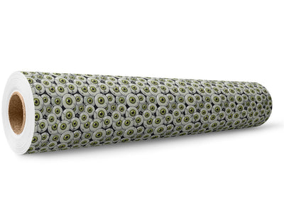 Frankenstein Optics Zombie Wrap Film Wholesale Roll~Rwraps Series 914 Digitally Printed Vinyl Roll~5